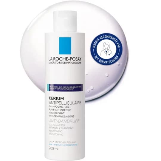 La Roche-Posay Kerium Pellicules Grasses 200 ml