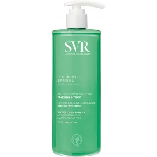 SVR Spirial Déo Douche Gel 400 ml