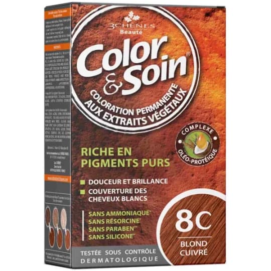 Color & Soin 8C Blond Cuivré 135 ml
