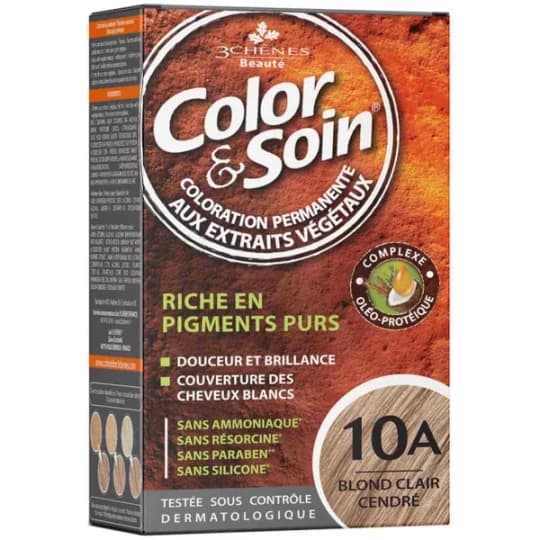 Color & Soin 10A Blond Clair Cendré 135 ml