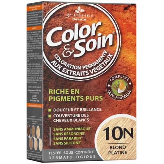 Color & Soin 10N Blond Platine 135 ml