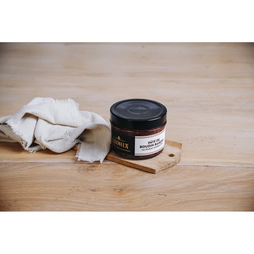 Pâté De Boudin Basque Au Piment D'espelette Leohia 190g