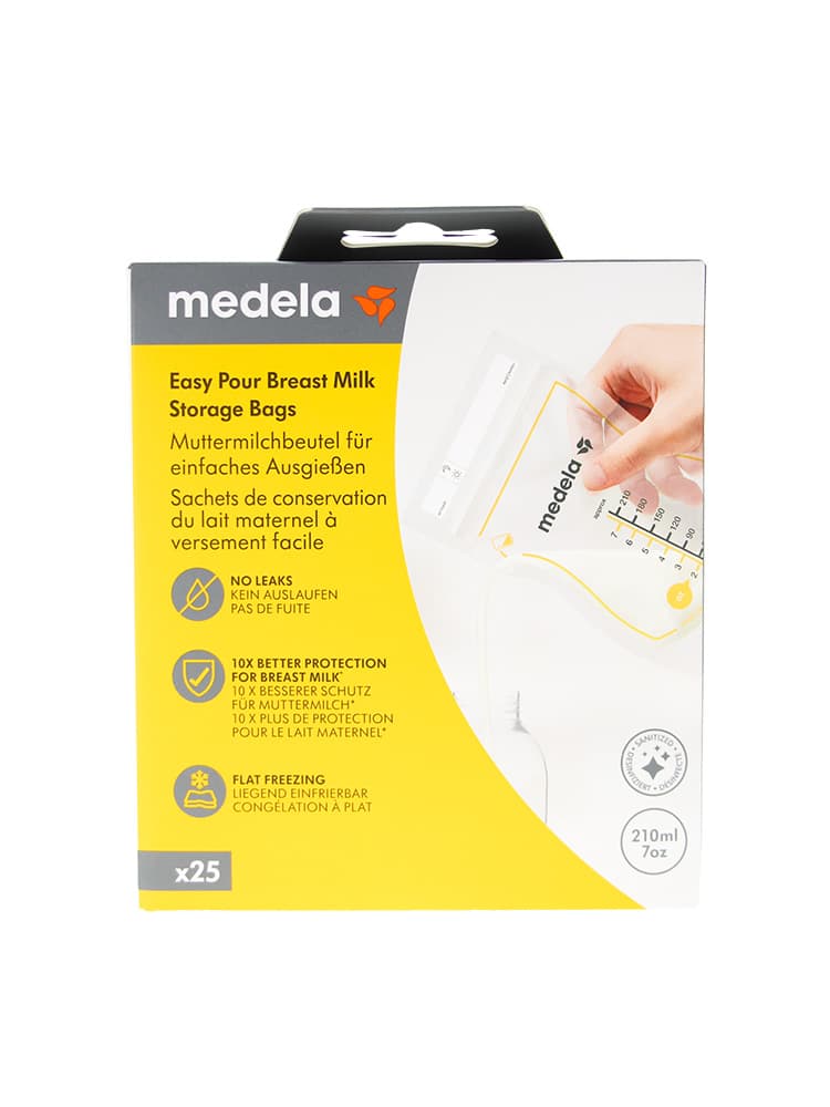 Medela 25 Sachets de Conservation pour Lait Maternel