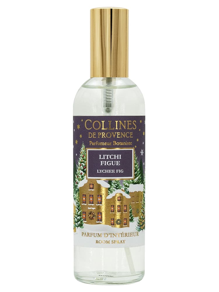Collines de Provence Parfum pour Intérieur 100 ML - Parfum : Litchi Figue
