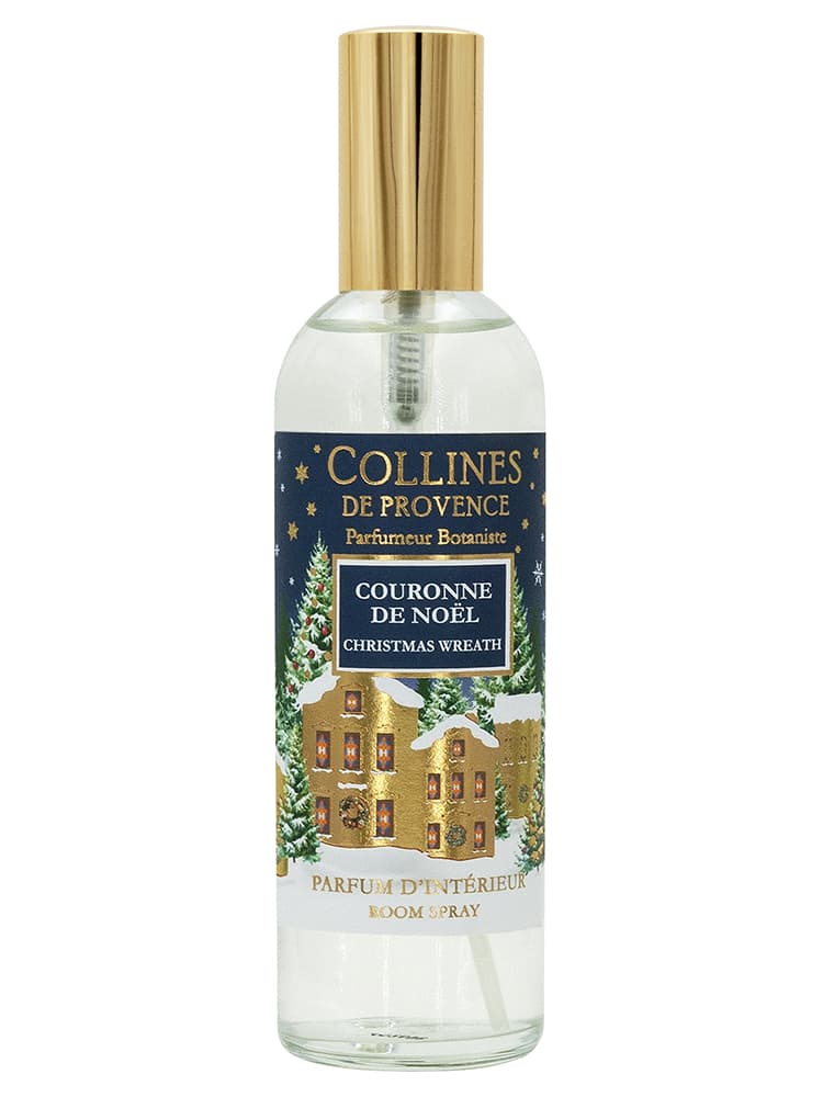 Collines de Provence Parfum pour Intérieur 100 ML - Parfum : Couronne de Noël
