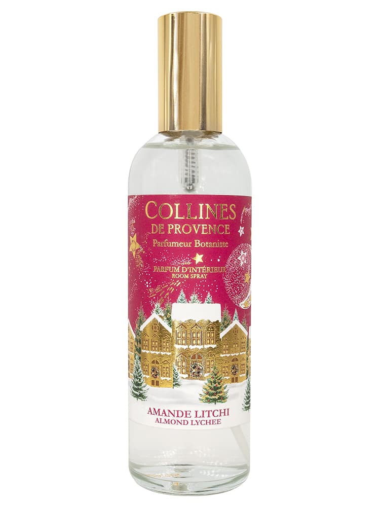 Collines de Provence Parfum pour Intérieur 100 ML - Parfum : Amande Litchi