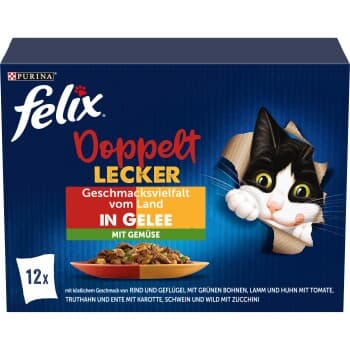 Felix Doppelt Lecker Variété de saveurs aux légumes 12x85 g