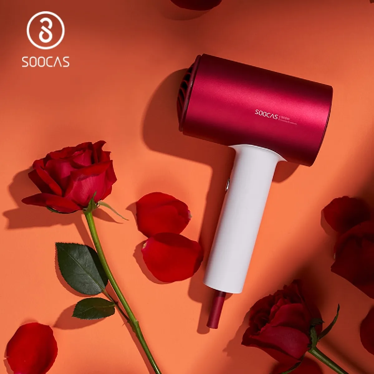 Sèche-cheveux H5 - Rouge