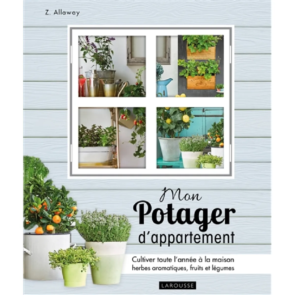 Mon potager d'appartement : cultiver toute l'année à la maison vos herbes aromatiques, fruits et légumes